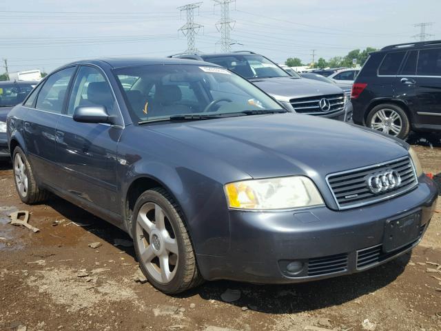 WAULT64BX4N069772 - 2004 AUDI A6 3.0 QUA GRAY photo 1