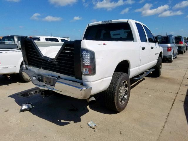 3D7KU28693G728424 - 2003 DODGE RAM 2500 S თეთრი ფოტო 4