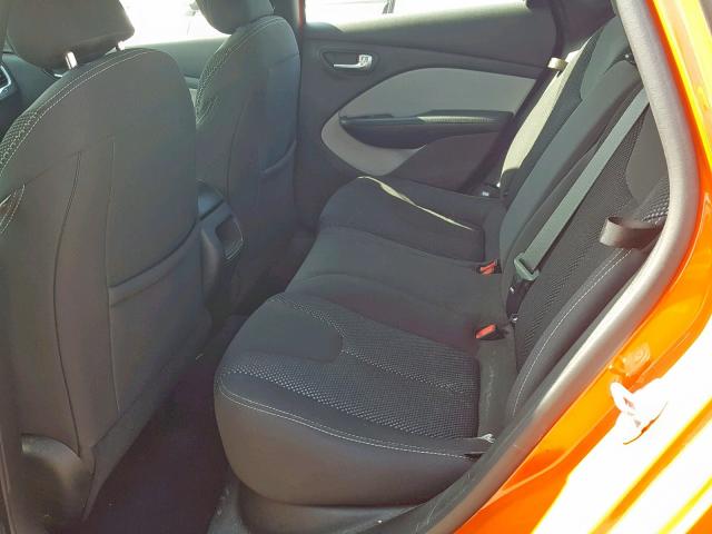 1C3CDFBB3FD422448 - 2015 DODGE DART SXT ORANGE photo 6