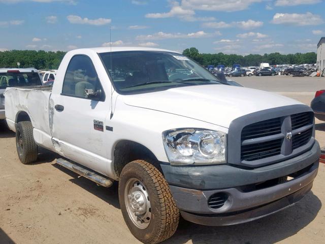 3D7KS26T29G563548 - 2009 DODGE RAM 2500 WHITE photo 1