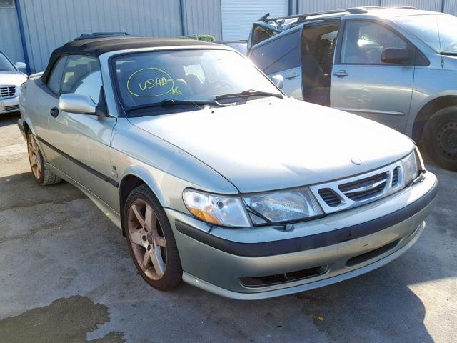 YS3DF78K627015734 - 2002 SAAB 9-3 SE GREEN photo 1