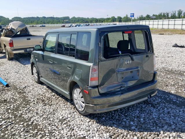 JTLKT324564044776 - 2006 TOYOTA SCION XB მწვანე ფოტო 3