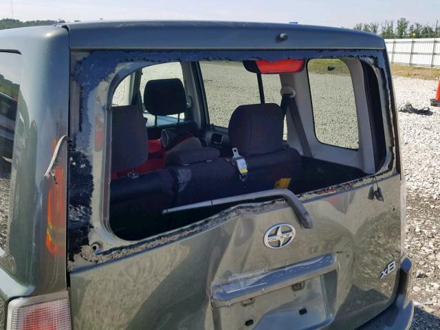 JTLKT324564044776 - 2006 TOYOTA SCION XB მწვანე ფოტო 9
