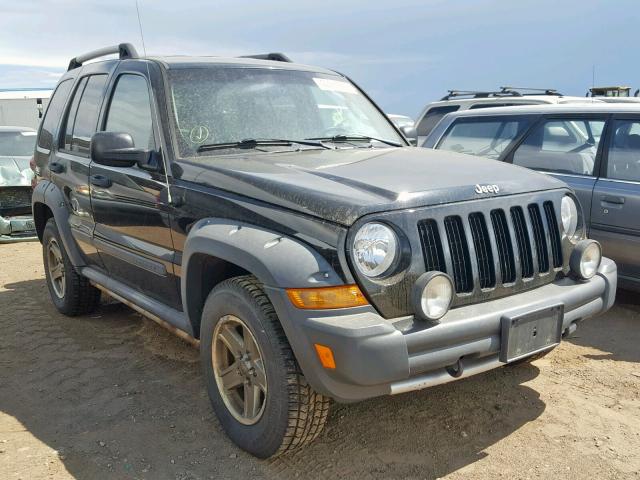 1J4GL38KX6W176471 - 2006 JEEP LIBERTY RE BLACK photo 1