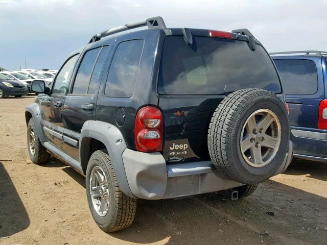 1J4GL38KX6W176471 - 2006 JEEP LIBERTY RE BLACK photo 3