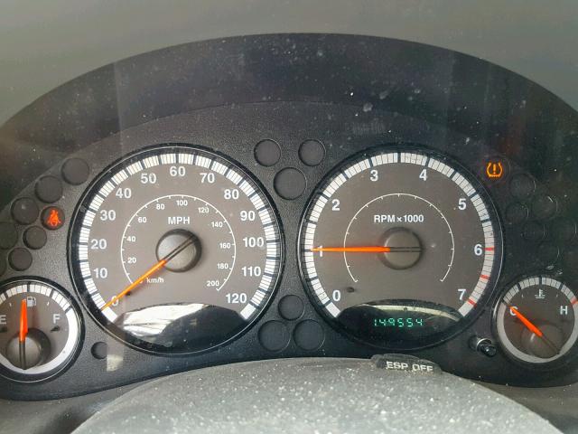 1J4GL38KX6W176471 - 2006 JEEP LIBERTY RE BLACK photo 8