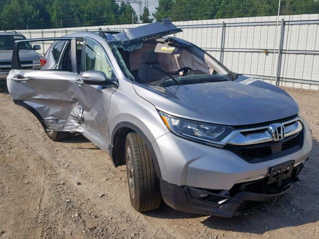 2HKRW1H89HH508617 - 2017 HONDA CR-V EXL SILVER photo 1