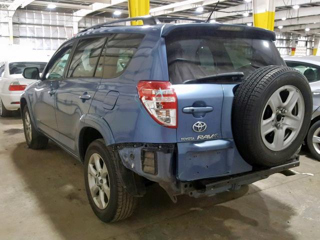 JTMBK31V59D009703 - 2009 TOYOTA RAV4 LIMIT BLUE photo 3