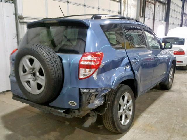 JTMBK31V59D009703 - 2009 TOYOTA RAV4 LIMIT BLUE photo 4