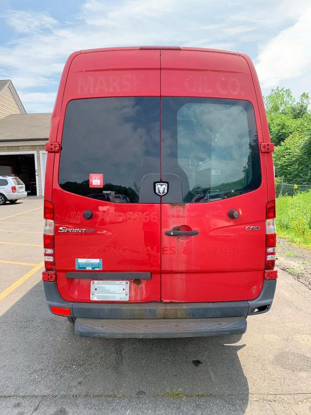 WD0PE745775191113 - 2007 DODGE SPRINTER 2 RED photo 7