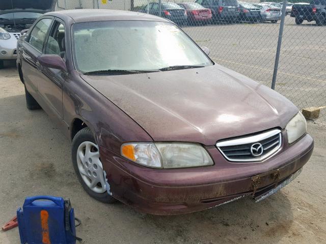 1YVGF22D6Y5102873 - 2000 MAZDA 626 ES MAROON photo 1