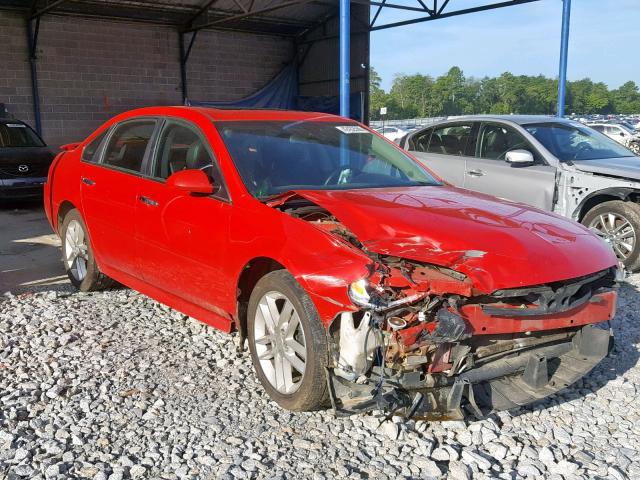 2G1WC5E34D1232346 - 2013 CHEVROLET IMPALA LTZ RED photo 1