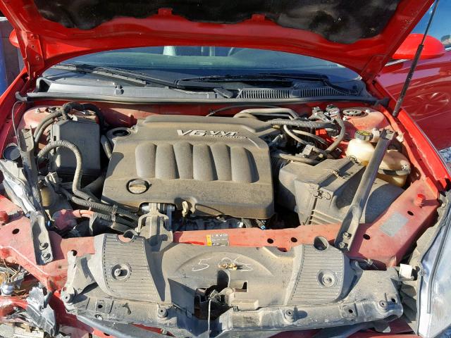 2G1WC5E34D1232346 - 2013 CHEVROLET IMPALA LTZ RED photo 7