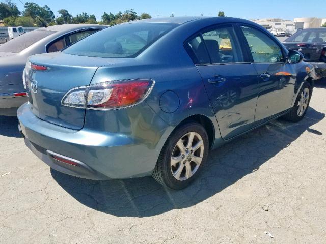 JM1BL1VGXB1481531 - 2011 MAZDA 3 I BLUE photo 4