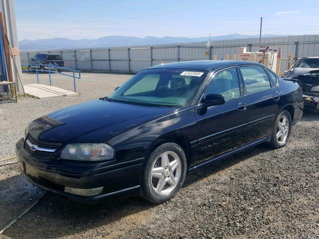 2G1WP551349167753 - 2004 CHEVROLET IMPALA SS BLACK photo 2