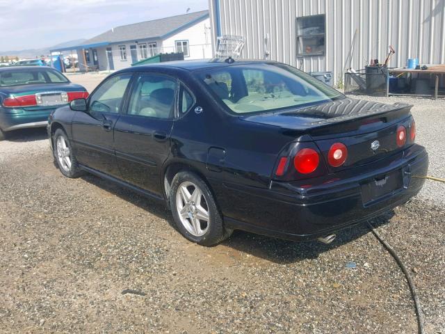 2G1WP551349167753 - 2004 CHEVROLET IMPALA SS BLACK photo 3