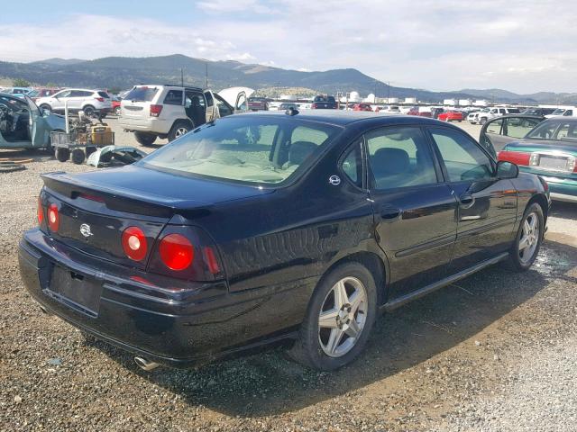 2G1WP551349167753 - 2004 CHEVROLET IMPALA SS BLACK photo 4