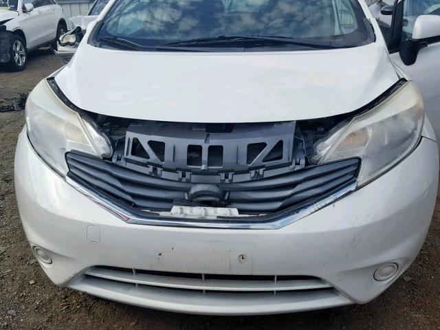 3N1CE2CP1EL405509 - 2014 NISSAN VERSA NOTE WHITE photo 9