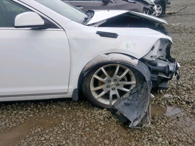 1G1ZE5E10BF278428 - 2011 CHEVROLET MALIBU LTZ თეთრი ფოტო 10