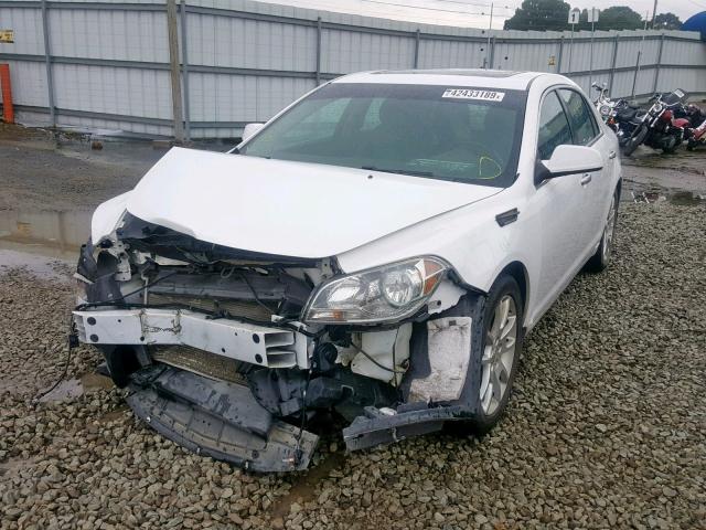1G1ZE5E10BF278428 - 2011 CHEVROLET MALIBU LTZ თეთრი ფოტო 2