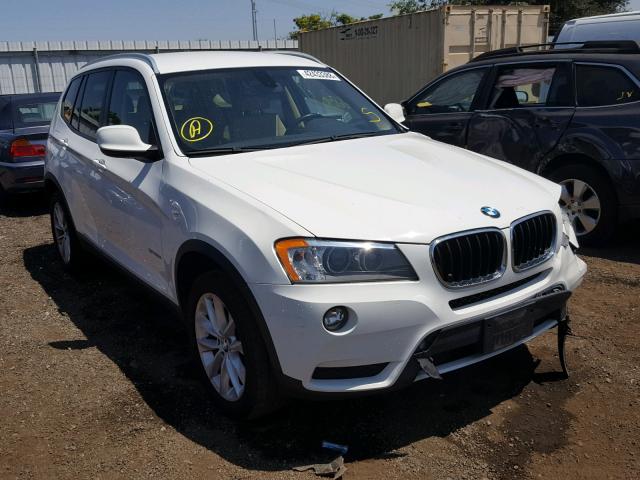 5UXWX9C52D0A11218 - 2013 BMW X3 XDRIVE2 WHITE photo 1