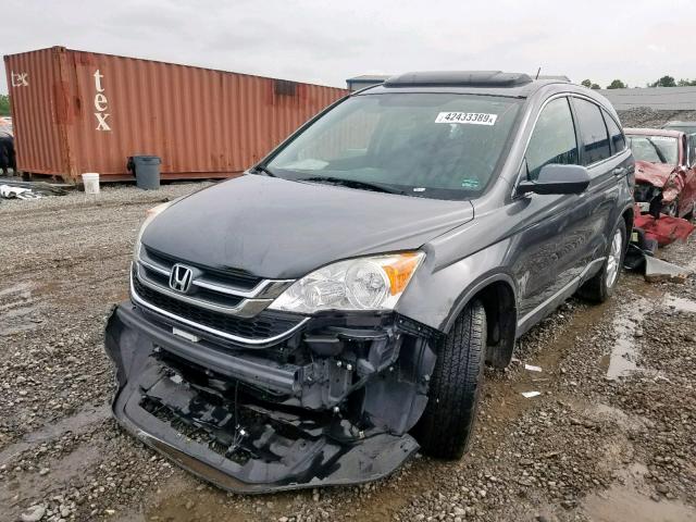 JHLRE3H75BC012208 - 2011 HONDA CR-V EXL CHARCOAL photo 2