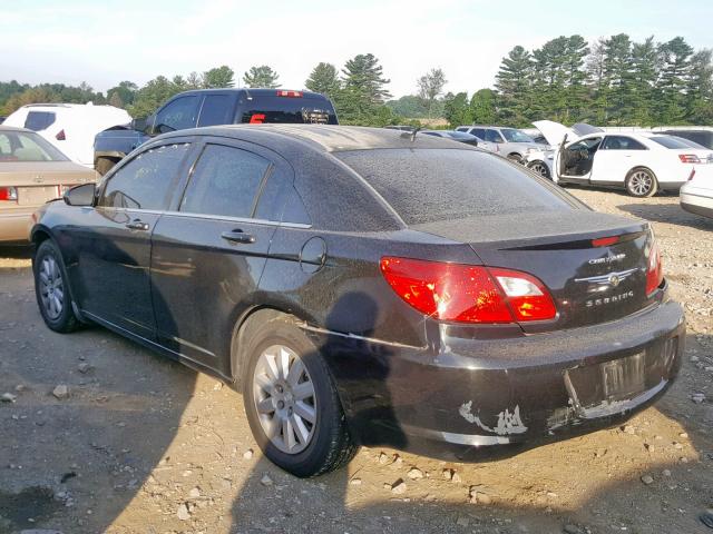 1C3LC46B49N503619 - 2009 CHRYSLER SEBRING LX BLACK photo 3