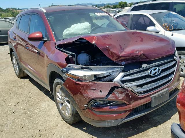 KM8J33A47HU329843 - 2017 HYUNDAI TUCSON LIM MAROON photo 1