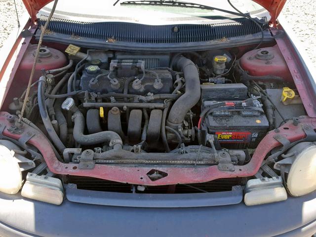 1B3ES47C3TD611078 - 1996 DODGE NEON HIGHL GRAY photo 7