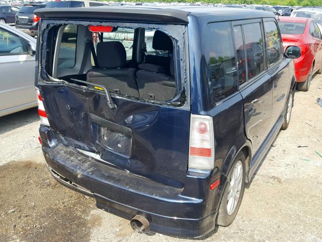 JTLKT324640163828 - 2004 TOYOTA SCION XB 蓝色 照片 4