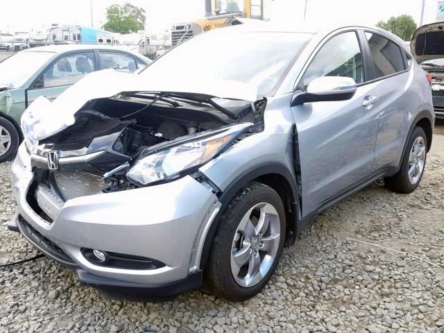 3CZRU6H56HM731002 - 2017 HONDA HR-V EX SILVER photo 2