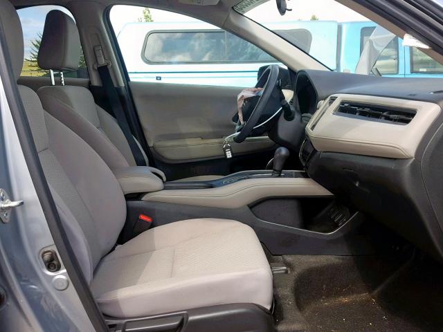 3CZRU6H56HM731002 - 2017 HONDA HR-V EX SILVER photo 5