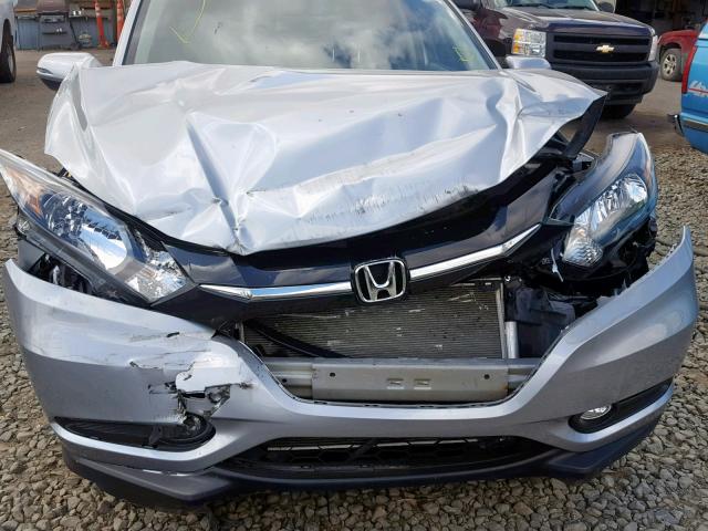 3CZRU6H56HM731002 - 2017 HONDA HR-V EX SILVER photo 9