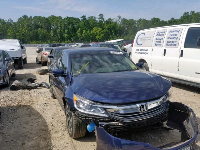 1HGCR2F88HA166043 - 2017 HONDA ACCORD EXL BLUE photo 9