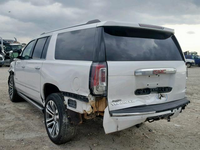 1GKS1HKJ2JR208702 - 2018 GMC YUKON XL D WHITE photo 3