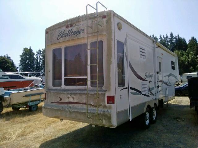 4YDF29T2814400658 - 2001 KEYSTONE 5TH WHEEL WHITE photo 4