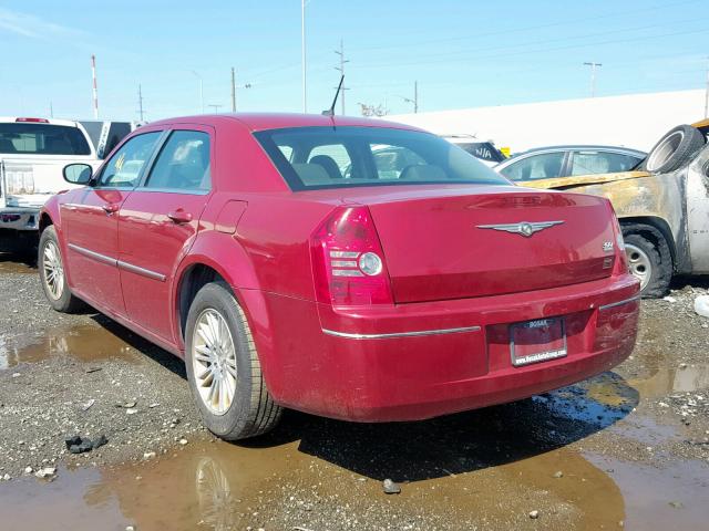 2C3KA53G78H122992 - 2008 CHRYSLER 300 TOURIN RED photo 3