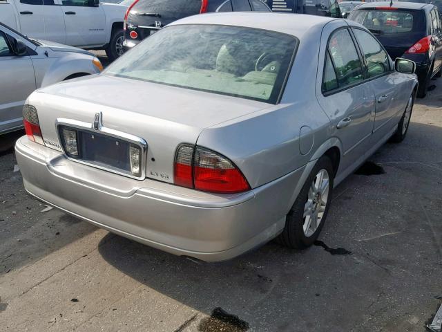 1LNHM87A94Y681444 - 2004 LINCOLN LS SILVER photo 4