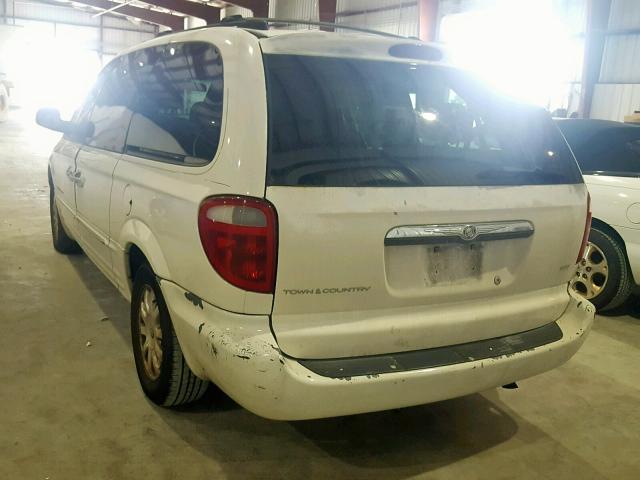 2C8GP54LX1R114587 - 2001 CHRYSLER TOWN & COU WHITE photo 3