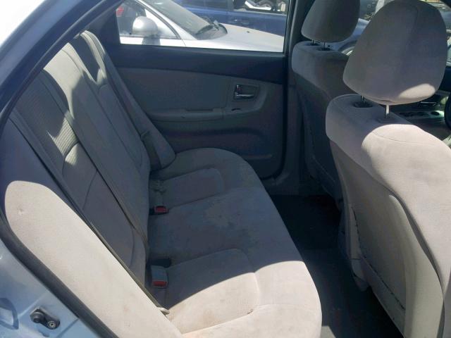 KNAFE122085493738 - 2008 KIA SPECTRA EX BLUE photo 6