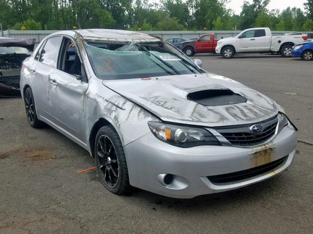 JF1GE74618G517145 - 2008 SUBARU IMPREZA WR SILVER photo 1