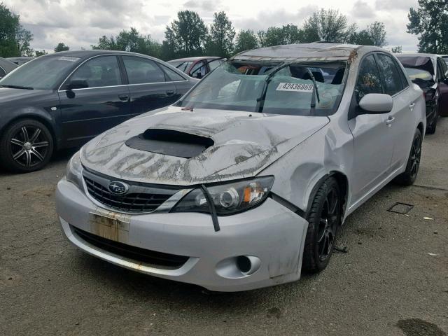 JF1GE74618G517145 - 2008 SUBARU IMPREZA WR SILVER photo 2