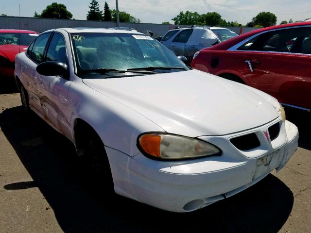 1G2NF52F03C146182 - 2003 PONTIAC GRAND AM S WHITE photo 1