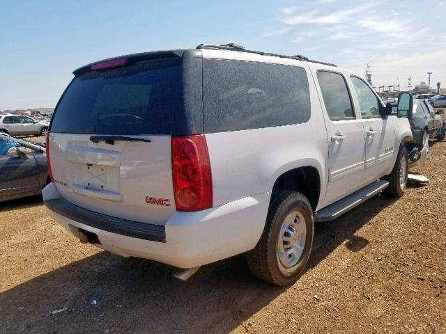 1GKW1NEGXCR297132 - 2012 GMC YUKON XL C WHITE photo 4