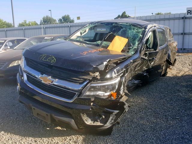 1GCGTCE39G1350774 - 2016 CHEVROLET COLORADO L BLACK photo 2