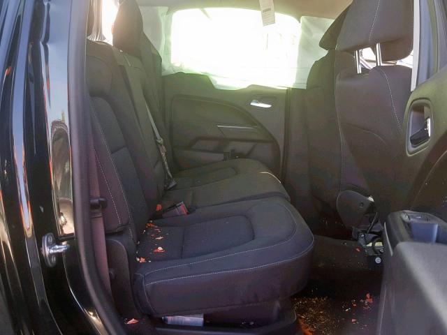 1GCGTCE39G1350774 - 2016 CHEVROLET COLORADO L BLACK photo 6