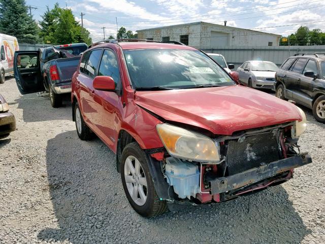 JTMBD31V375068069 - 2007 TOYOTA RAV4 LIMIT RED photo 1