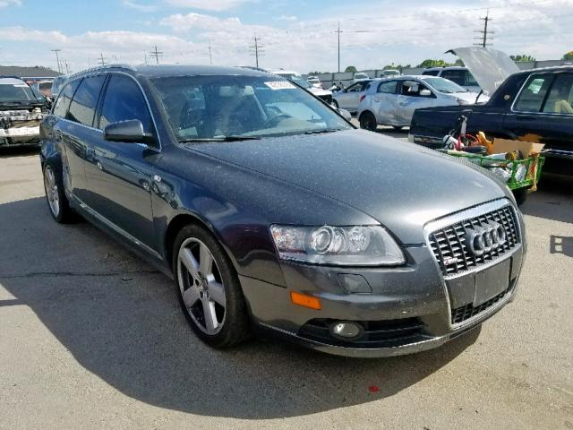 WAUSH74F77N031717 - 2007 AUDI A6 S-LINE GRAY photo 1