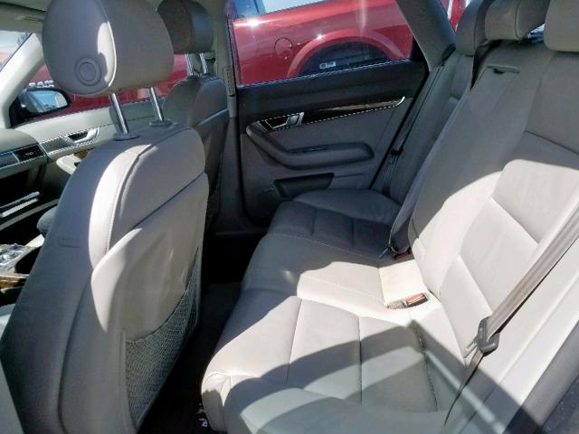 WAUSH74F77N031717 - 2007 AUDI A6 S-LINE GRAY photo 6