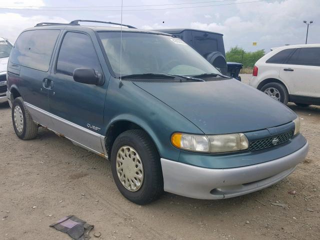 4N2DN1114VD843356 - 1997 NISSAN QUEST XE GREEN photo 1